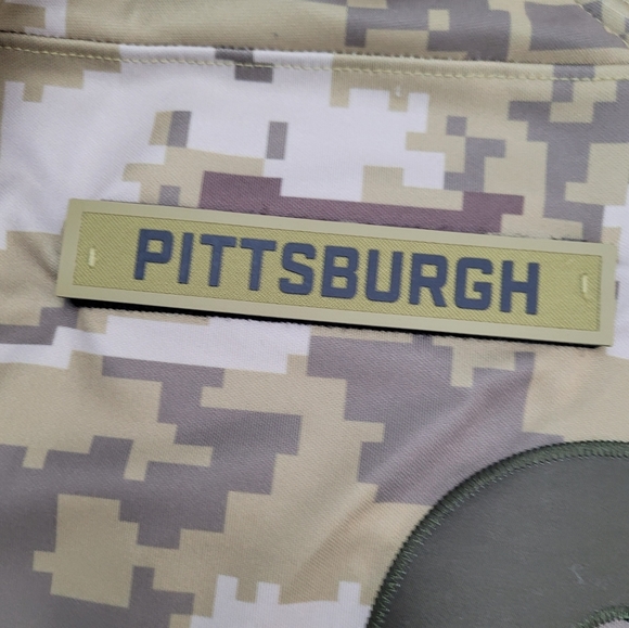 Nike NFL Pittsburgh Steelers Salute to Service Antonio Brown Football Jersey - Picture 2 of 8